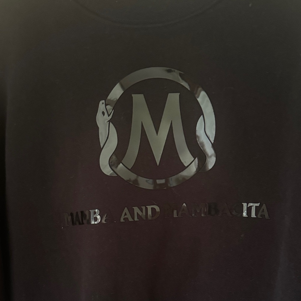 NWT Kobe Bryant- Mamba & Mambacita Kids Reflective Logo Sweatshirt
